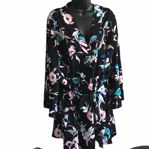 Lane Bryant Floral Print Tunic Size 26/28